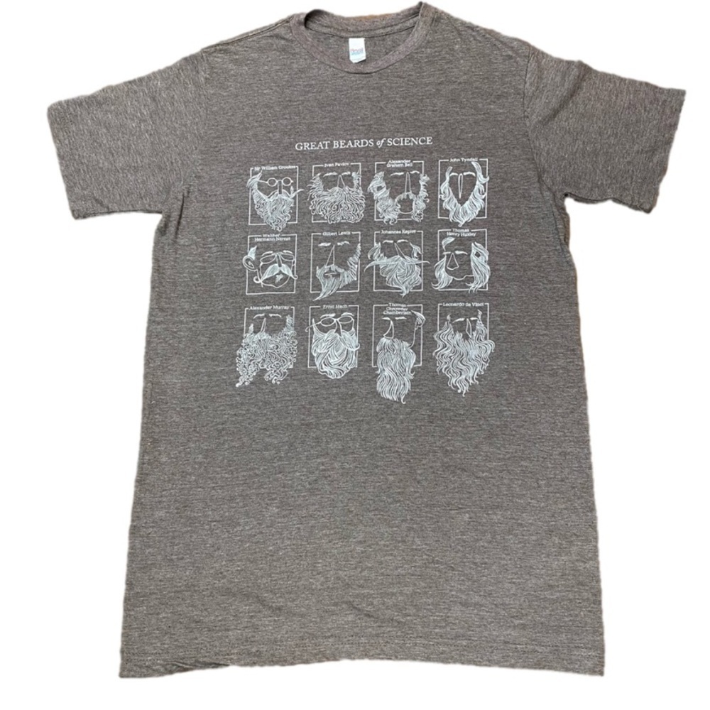 Great Beards of Science T-Shirt short sleeve